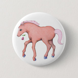 Pretty Horse Button