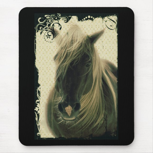 Pretty Horse Mouse Mat (Front)