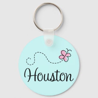 Pretty Houston Texas T-shirt Key Ring