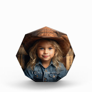 Pretty I Love You Mum Photo Block