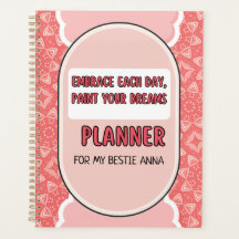 Pretty in Peach Elegant Planner