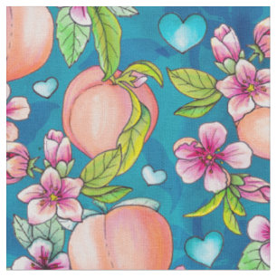 Pretty in Peach Fabric