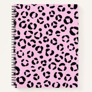 Pretty in Pink Animal Print Notebook