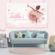 Pretty in Pink Ballerina Girl's Birthday Party
