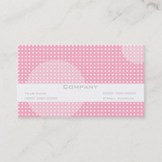 Pretty in Pink Business Card