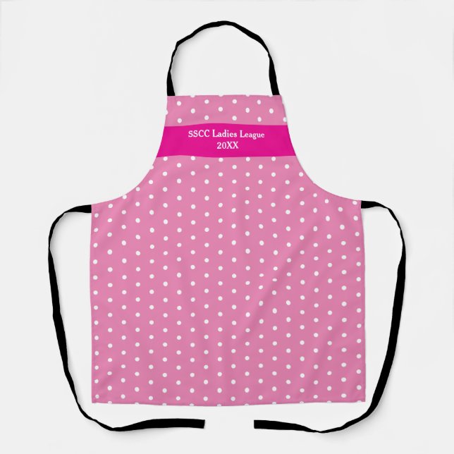 Pretty in Pink Custom Apron (Front)