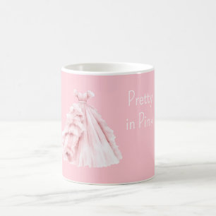 Pretty in Pink Dress Coffee Mug