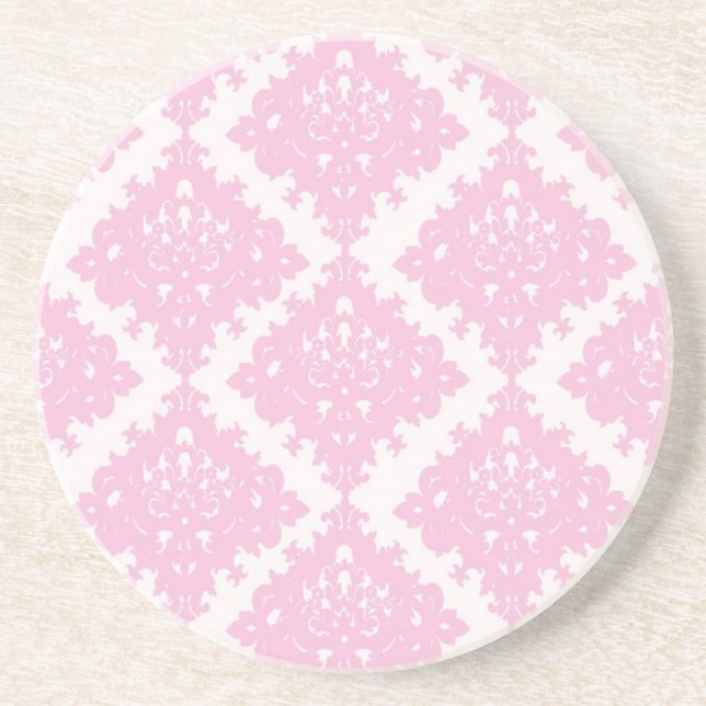 Pretty in Pink Gift ideas girls Coaster (Front)