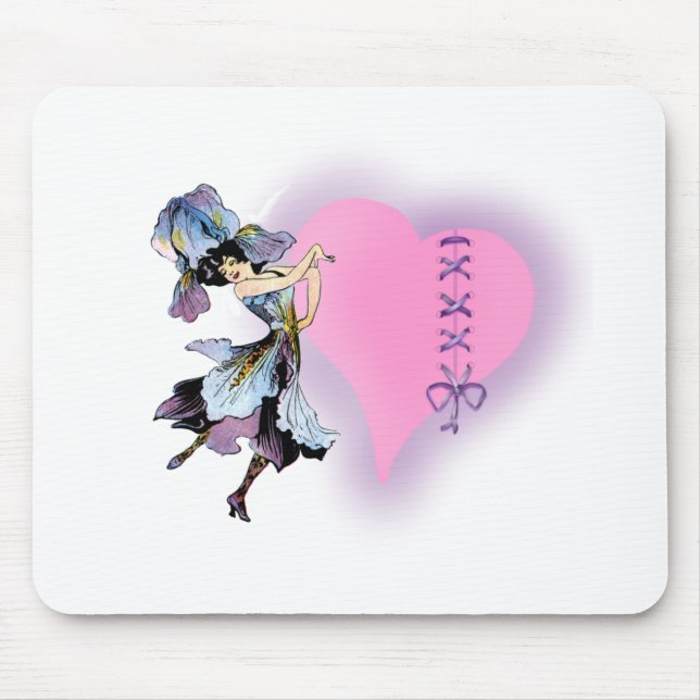 Pretty in Pink Gift ideas girls Mouse Mat (Front)