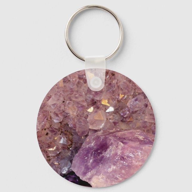 Pretty in Pink Girly Gifts for Girls Key Ring (Front)