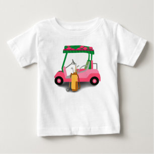 Pretty in Pink Golf Cart Tee