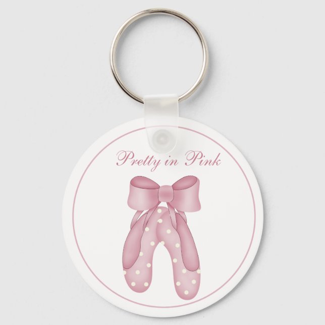 Pretty in Pink Keychain (Front)