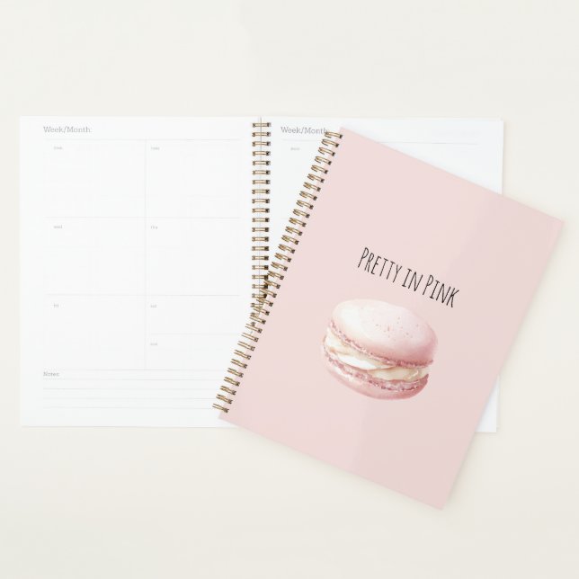 Pretty in Pink Macaron Planner (Display)