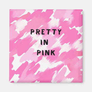 Pretty in pink magnet