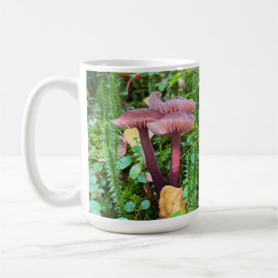 Pretty in Pink Mushrooms - 15 oz. Mug