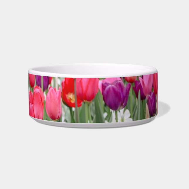 Pretty in Pink Petals  Bowl (Front)