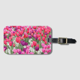 Pretty in Pink Petals Luggage Tag