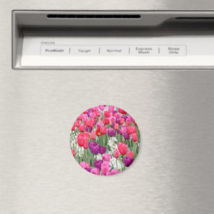 Pretty in Pink Petals Magnet