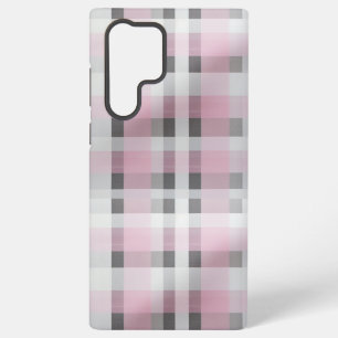 Pretty in Pink Plaid Pattern – Trendy Tartan  Samsung Galaxy Case