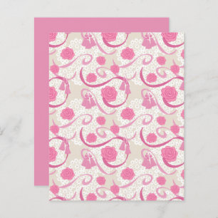 Pretty in Pink Scrapbook Paper