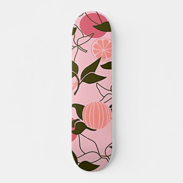 Pretty in pink skateboard (Front)