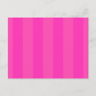 Pretty in Pink Stripes Postcard