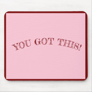 Pretty in Pink: Stylish Girly Mouse Pad