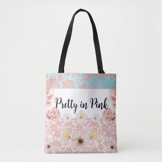 Pretty in Pink Tote Bag (Front)
