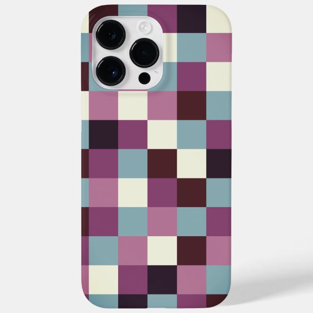 Pretty In Plaid 2 - Vintage Colours iPhone Case (Back)