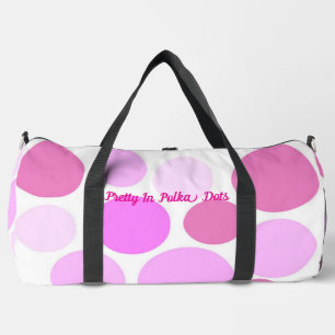 Pretty In Polka Dots Collection - Ladies Duffle Bag