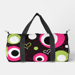 Pretty In Polka Dots Collection - Ladies Duffle Bag