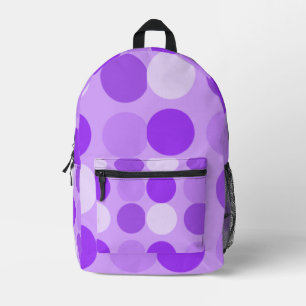 Pretty In Polka Dots Collection - Ladies Printed Backpack