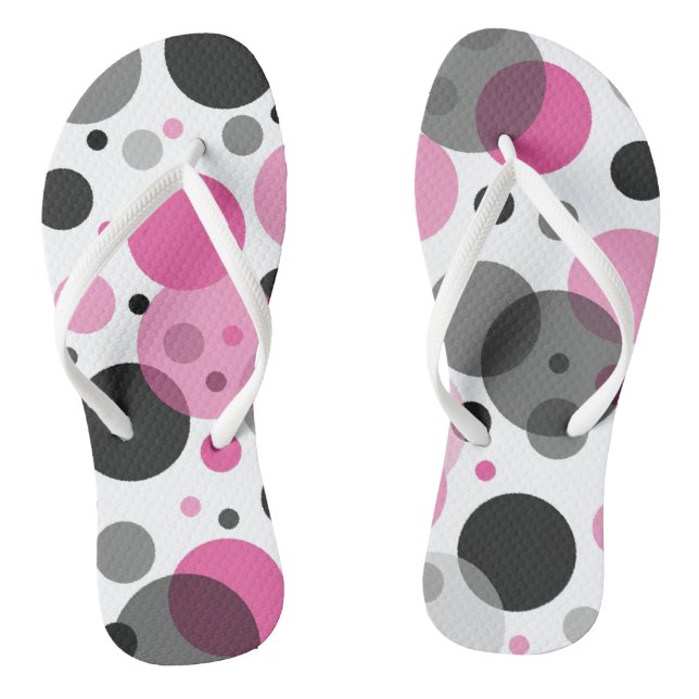 PRETTY IN POLKADOTS COLLECTION  FLIP FLOPS (Footbed)