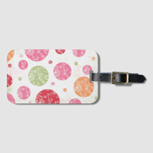 Pretty In Polkadots Collection Luggage Tag