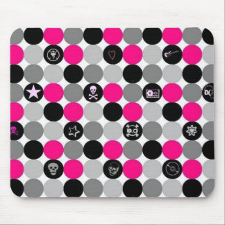 pretty in punk mouse mat