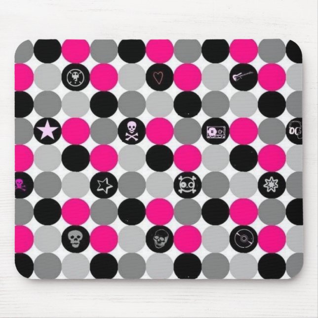 pretty in punk mouse mat (Front)