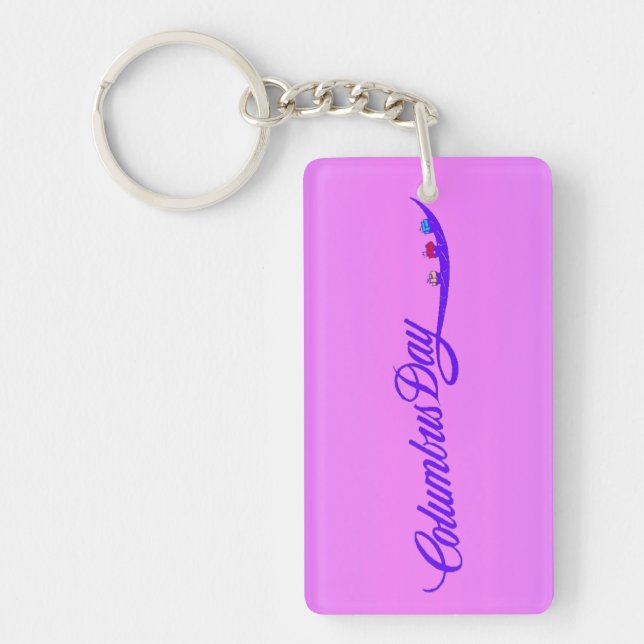 Pretty in Purple - Key Ring (Front)