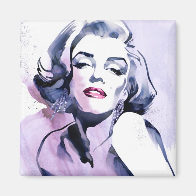 Pretty in Purple Magnet (Front)