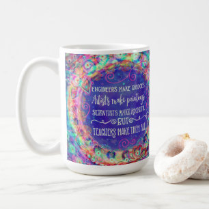 Pretty Inspirational Teacher Quote Inspirivity Coffee Mug
