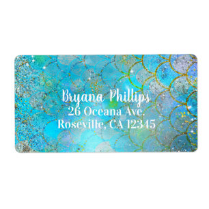 Pretty Iridescent Pearl Shimmer Mermaid Scales 
