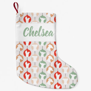 Pretty Italian Greyhound Ornament Christmas Small Christmas Stocking