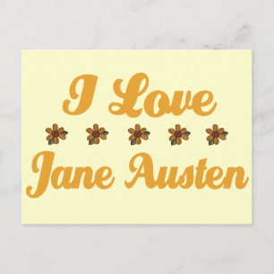 Pretty Jane Austen Lover Postcard