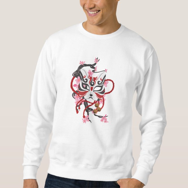 Pretty Japanese Mask Sweatshirt (Front)