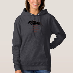 Pretty Just Get Over It Horse Jumper Hoodie