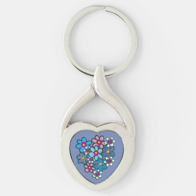 Pretty keyring gift (Front)