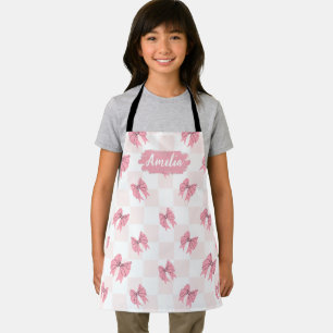 Pretty Kids Custom Chef Apron, Cooking Baking BBQ Apron