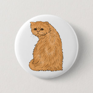 Pretty Kitty 6 Cm Round Badge