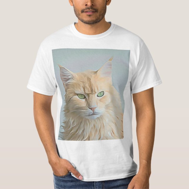 Pretty Kitty Design T-Shirt (Front)