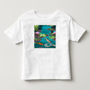 Pretty Koi Pond Toddler T-Shirt