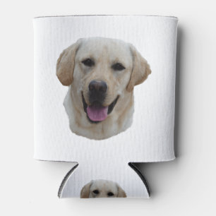 Pretty Lab Face Can Cooler